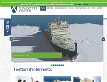 Tablet Screenshot of cincottipartners.com